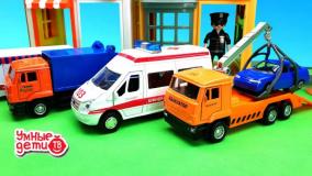 کارتون ماشین بازی کودکانه | ماموریت ماشین آتش نشانی و اورژانس