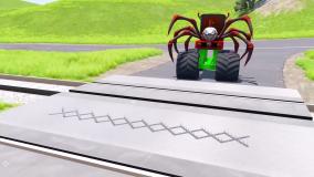 ماجراهای ماشین بازی کودکانه | عبور از مواد مذاب | ماشین های جدید مک کویین