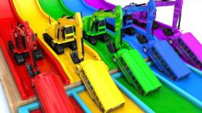 برنامه کودک ماشین بازی / با داستان استخر رنگارنگ / ماشین بازی کودکانه