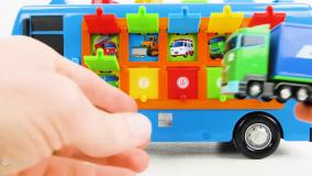 ماشین اسباب بازی کودکانه :: کارتون ماشین بازی :: ماشین های رنگی :: ماشین کودکانه