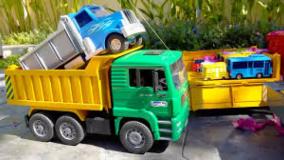 ماشین بازی کودکانه - اسباب بازی - کامیون/تریلی/کمپرسی/ماشین های کوچولو