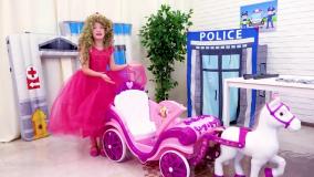 برنامه کودک ساشا ، ساشا جدید ، پلیس بازی کودکانه ؛ سرگرمی کودک