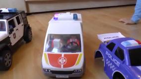 ماشین بازی کودکانه سنیا : تعقیب خلافکاران و کمک به پلیس مجروح