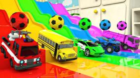 ماشین بازی کودکانه - اسباب بازی ماشین ها ، اسباب بازی ماشین بازی ، کارتون ماشین