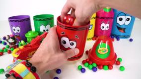 کارتون جدید کودکانه - بازی با توپ های رنگی - بازی کودکانه