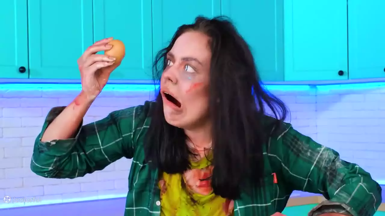 چالش کیک لبوبو: چالش غذا خوری خنده دار جذاب