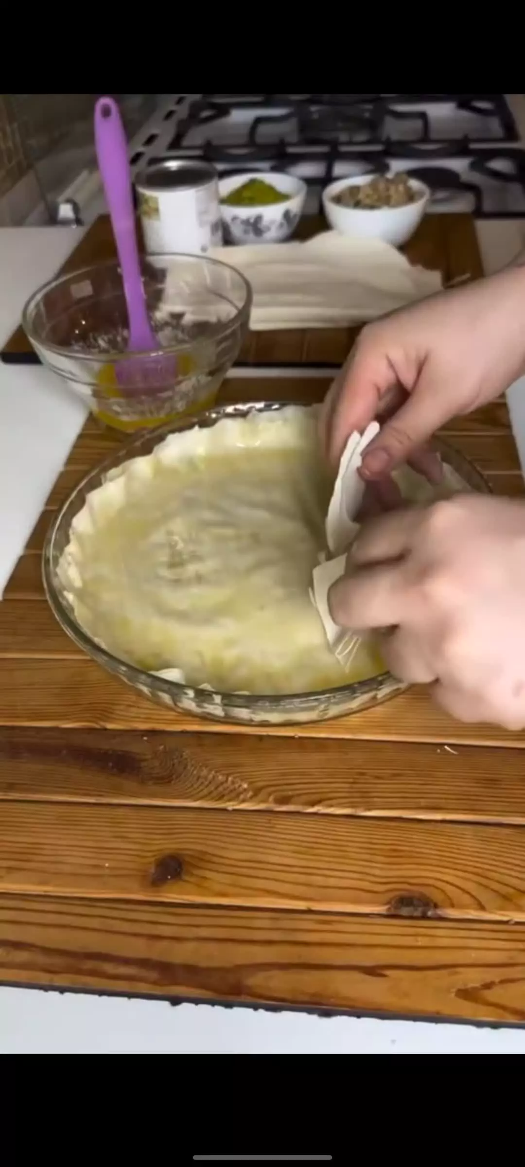 طرز تهیه باقلوا تازه