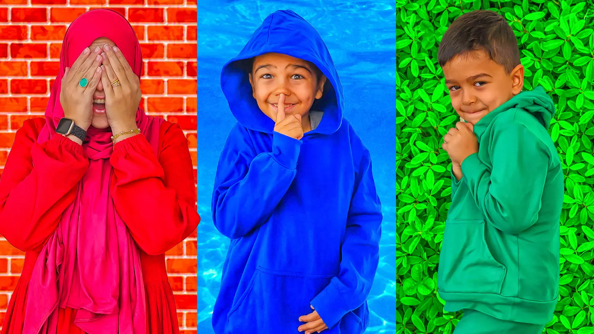 خفن‌ترین چالش قایم باشک یکرنگ ماچارتا