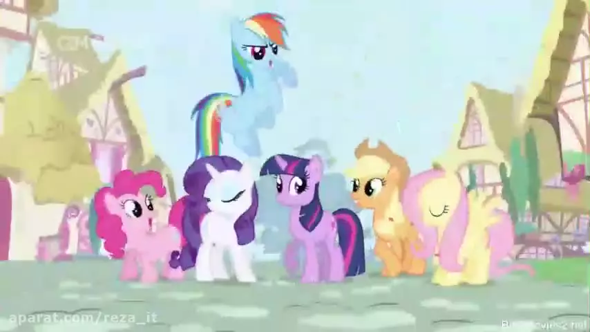 انیمیشن پونی کوچولوی من :: فصل 1، قسمت 7 :: دوبله فارسی