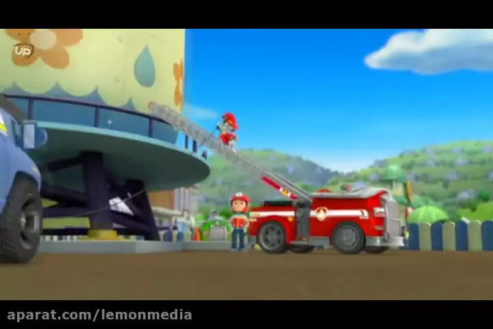 کارتون سگهای نگهبان با دوبله فارسی  پهاپوها روز استخر نجات میدن