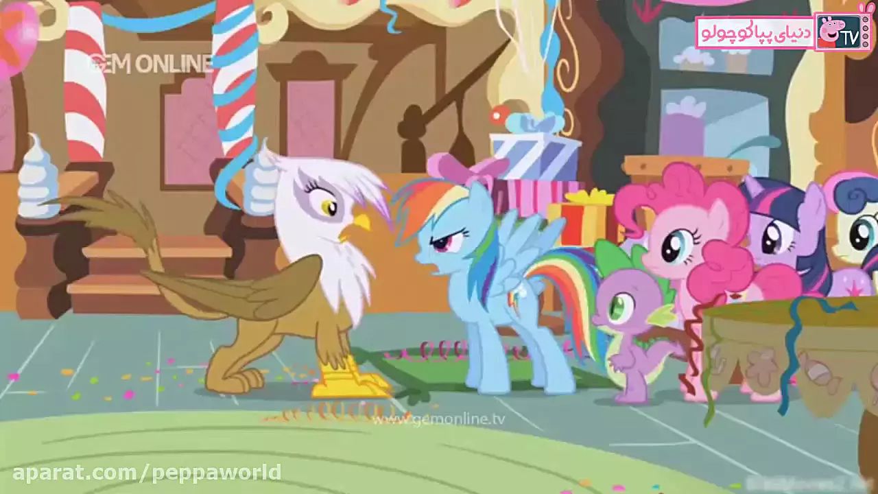 کارتون پونی کوچولو | my little pony | بازی دنیای پونی کوچولو