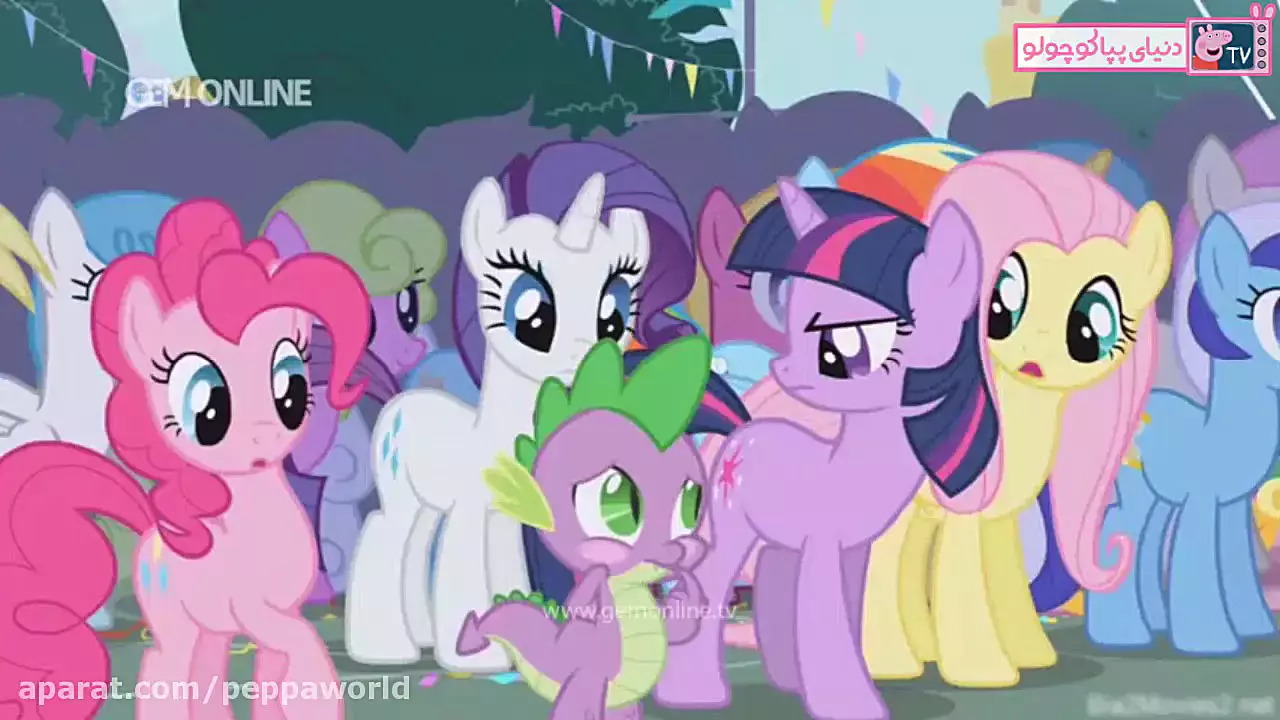 کارتون پونی کوچولو | My little pony | دنیای پپا کوچولو