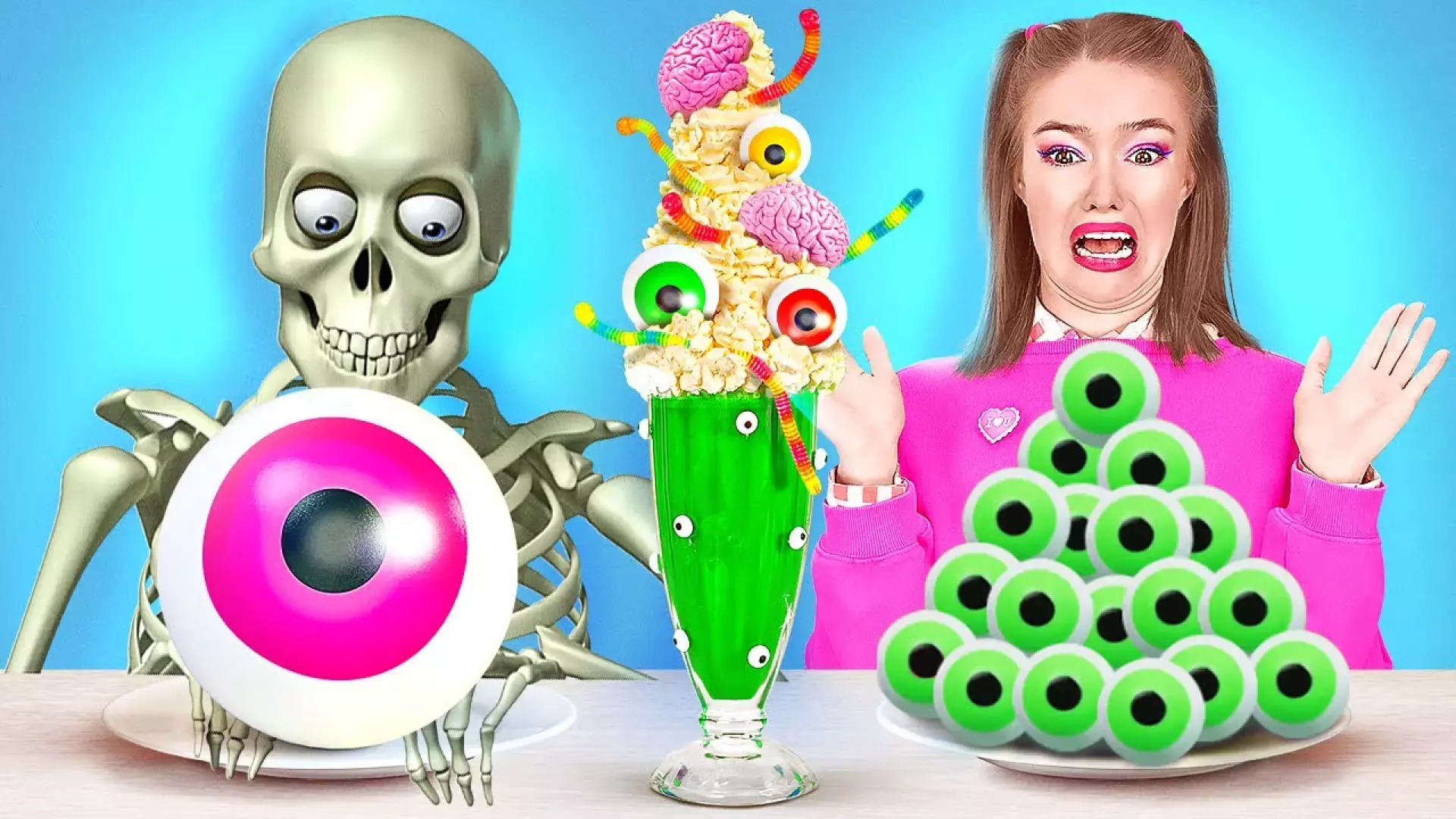 چالش موکبانک آدامس بوبا: لحظات خنده‌دار و هیجان‌انگیز در دنیای غذا