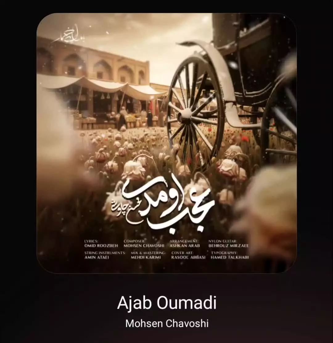 آهنگ عجب اومدی از محسن چاوشی