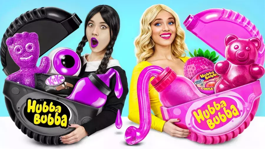 چالش غذایی دونا: ماجرای هیجان‌انگیز اسمر آدامس هوبابوبا