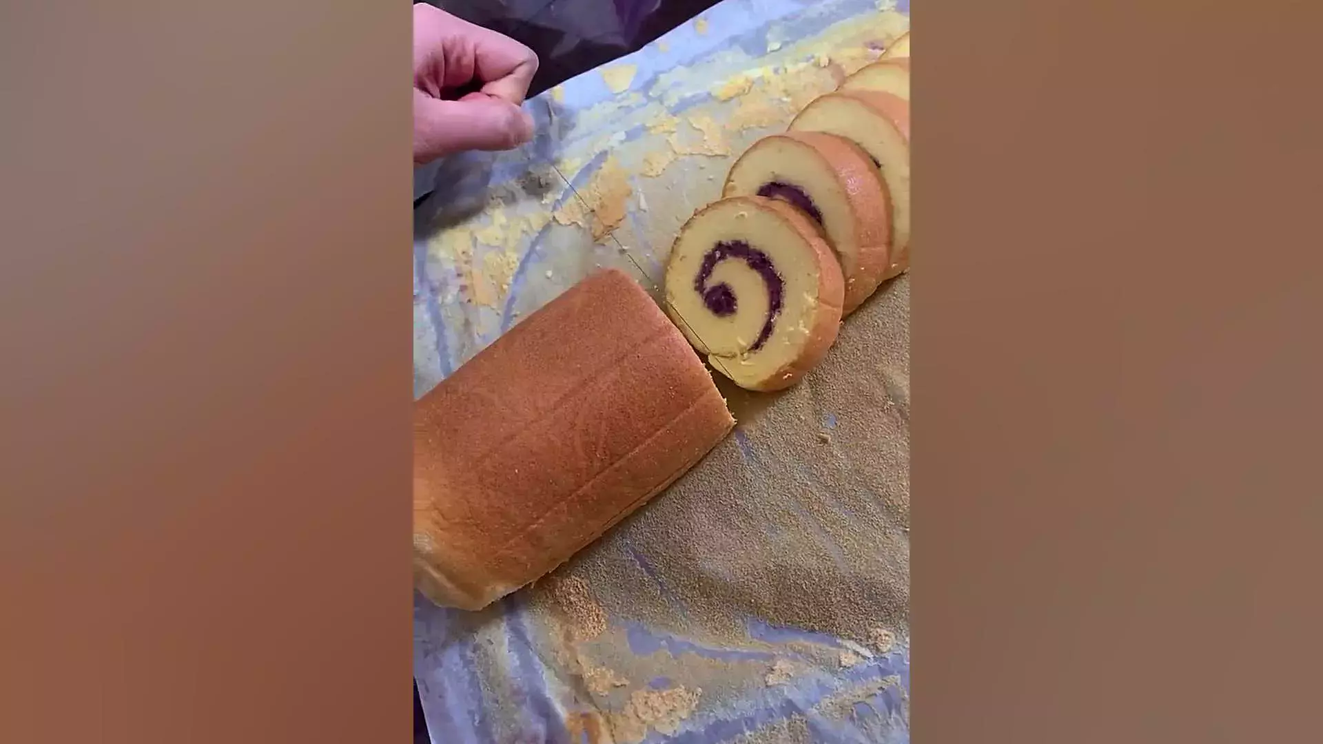 ترفند آشپزی برش رولت