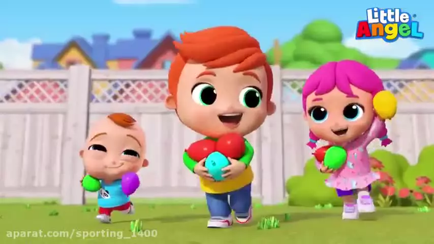 آموزش زبان انگلیسی به کودکان با شعرهای کارتون فرشته کوچولو
