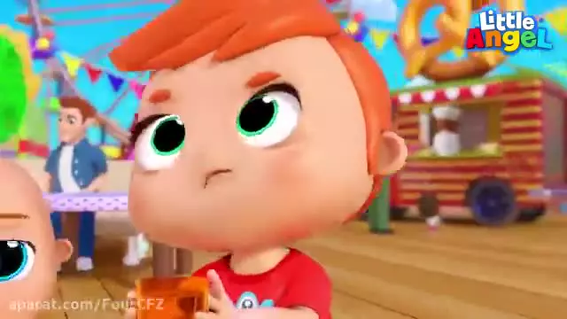 کارتون فرشته کوچولو و آهنگ کودکانه