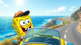 انیمیشن باب اسفنجی این قسمت : سفر با بابل بس 😉😉