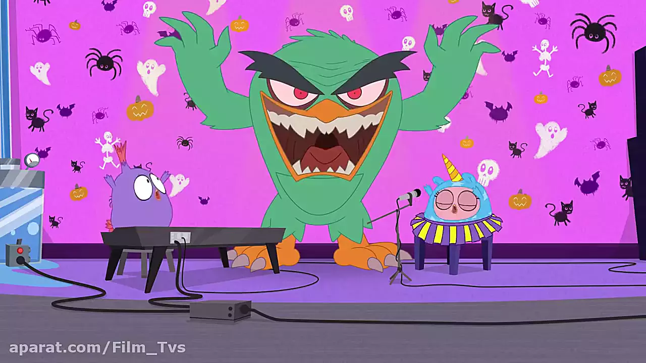 کارتون انگری بردز / هالووین ترسناک