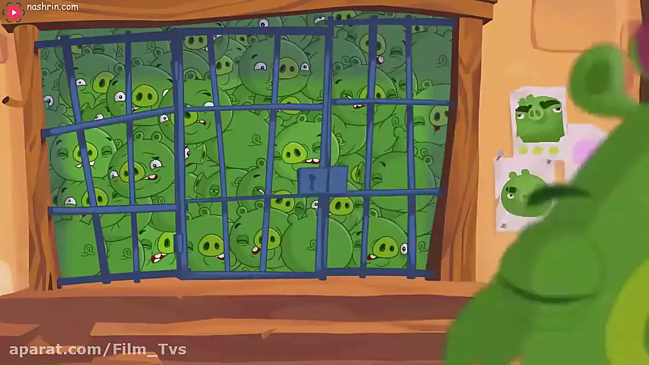 کارتون انگری بردز / یک مشت کلم