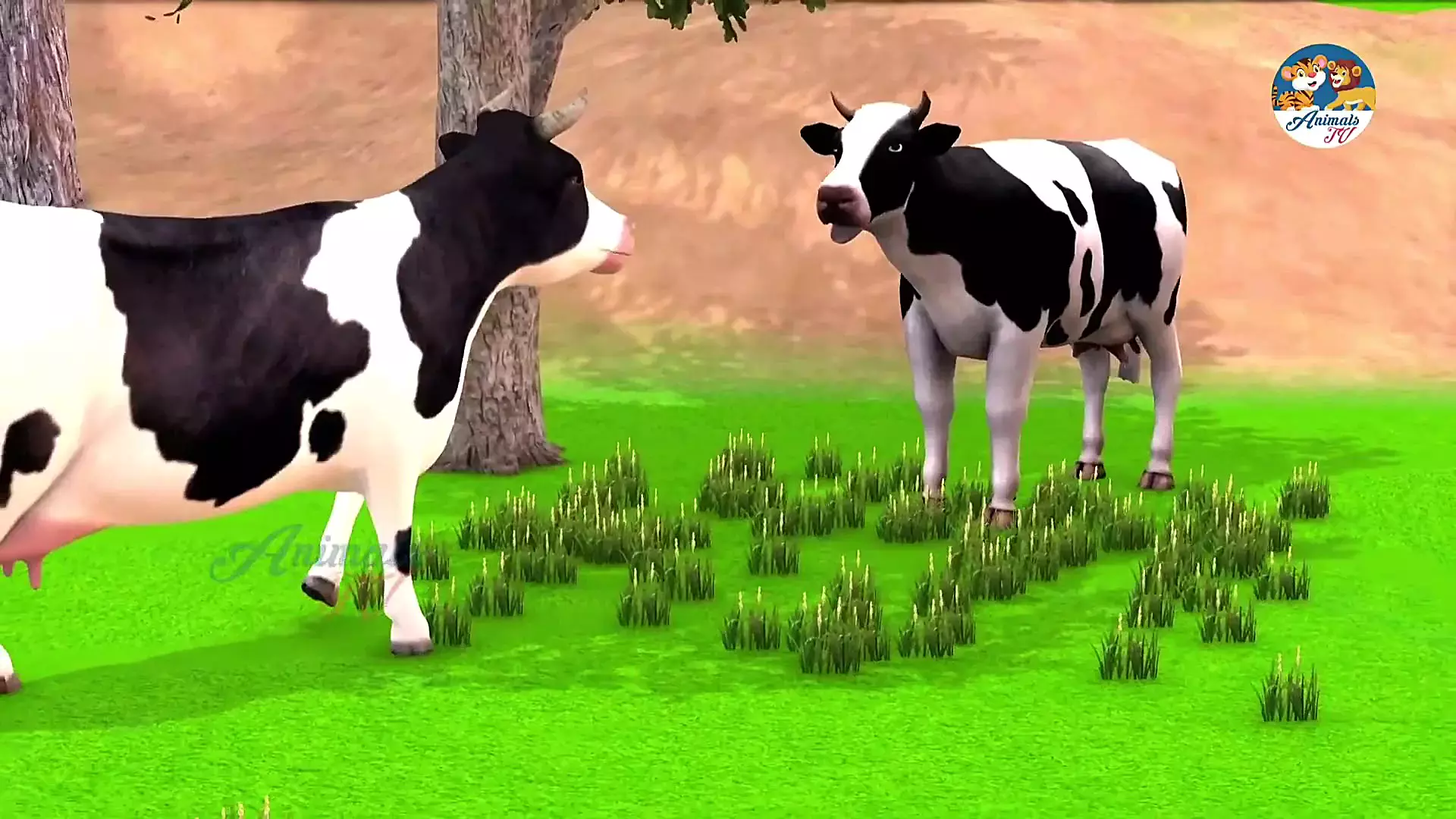 مبارزه با حیوانات گاو در مقابل ببر در برابر فیل ماموت | نجات ماموت