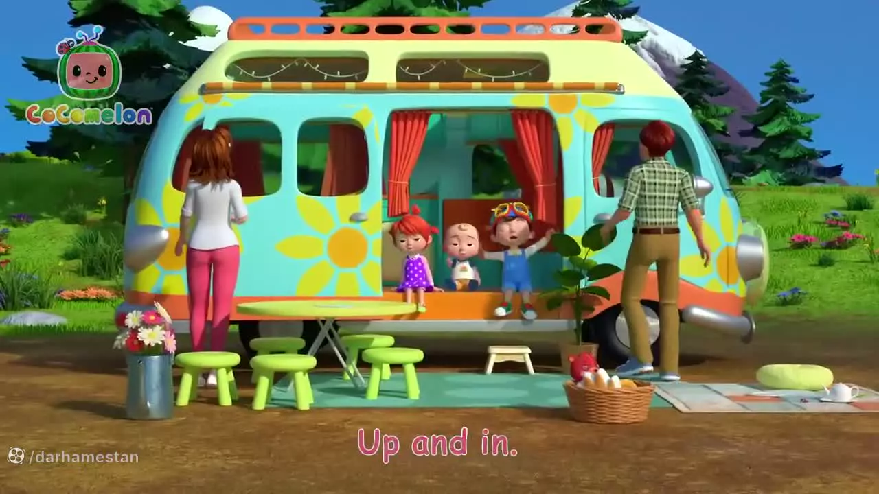 کارتون کوکوملون طولانی | آهنگ کودکانه