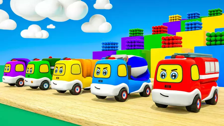 ماشین بازی کودکانه//اسباب بازی ماشین ها//اسباب بازی ماشین پلیس//کارتون ماشین