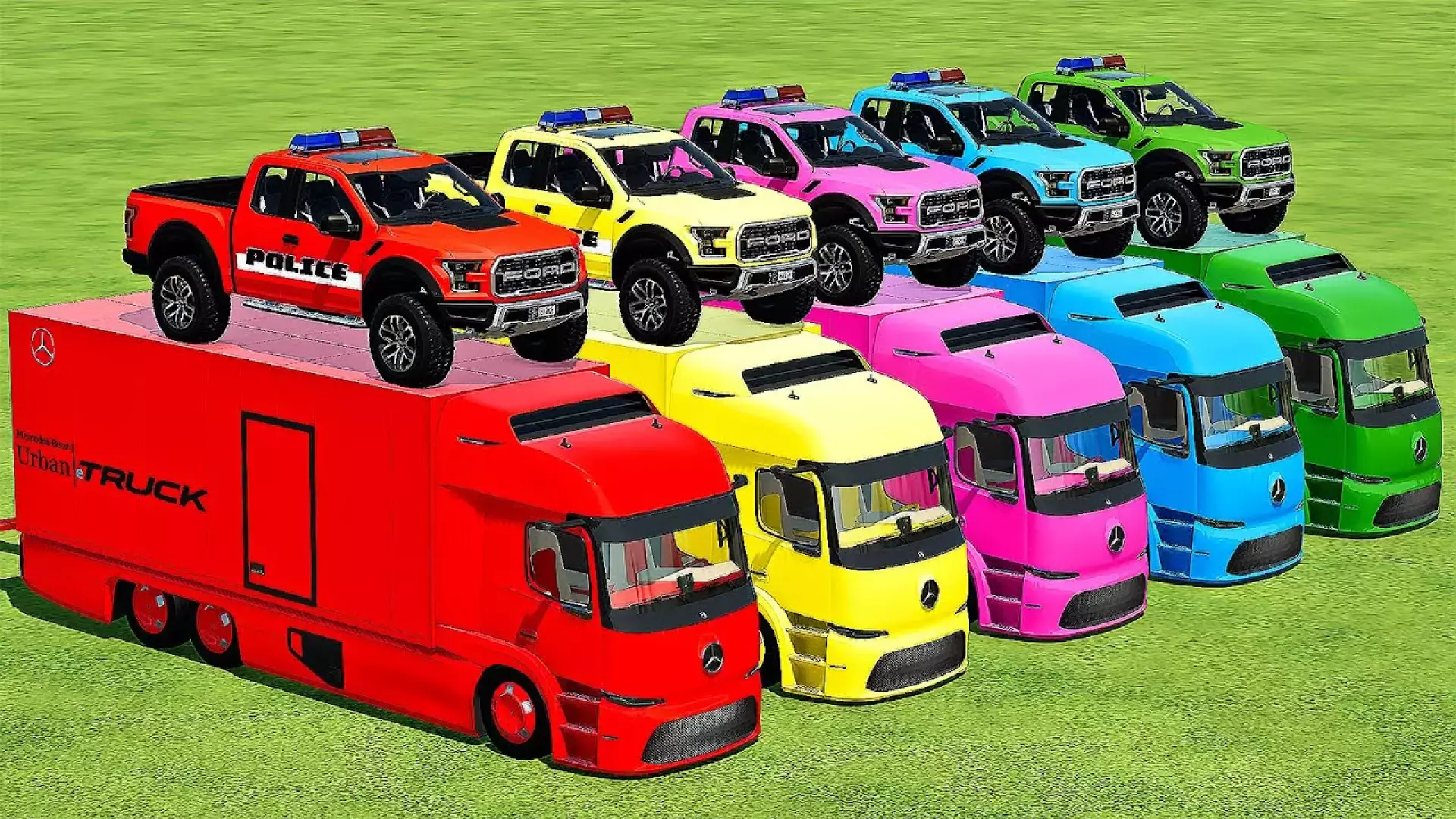 ماشین اسباب بازی کودکانه :: کارتون ماشین بازی :: ماشین های رنگی :: ماشین کودکانه