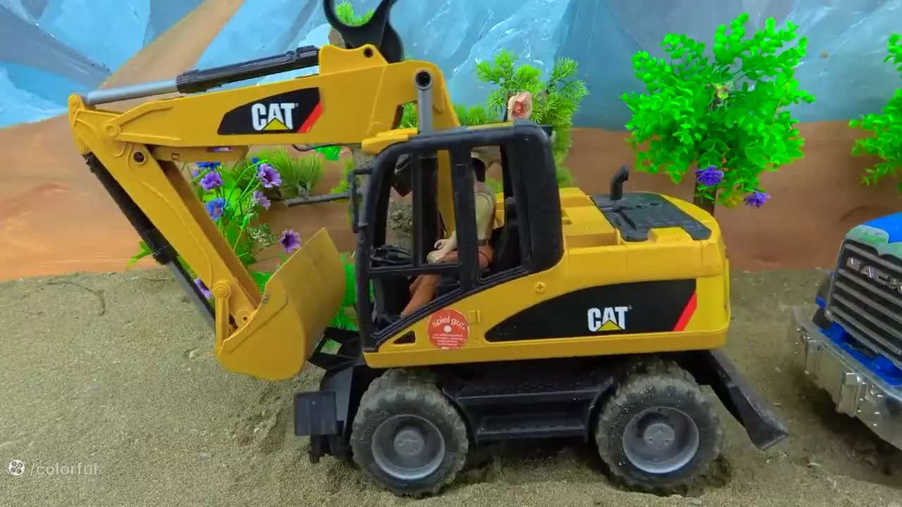 ماشین اسباب بازی کودکانه :: کارتون ماشین بازی :: ماشین های رنگی :: ماشین کودکانه