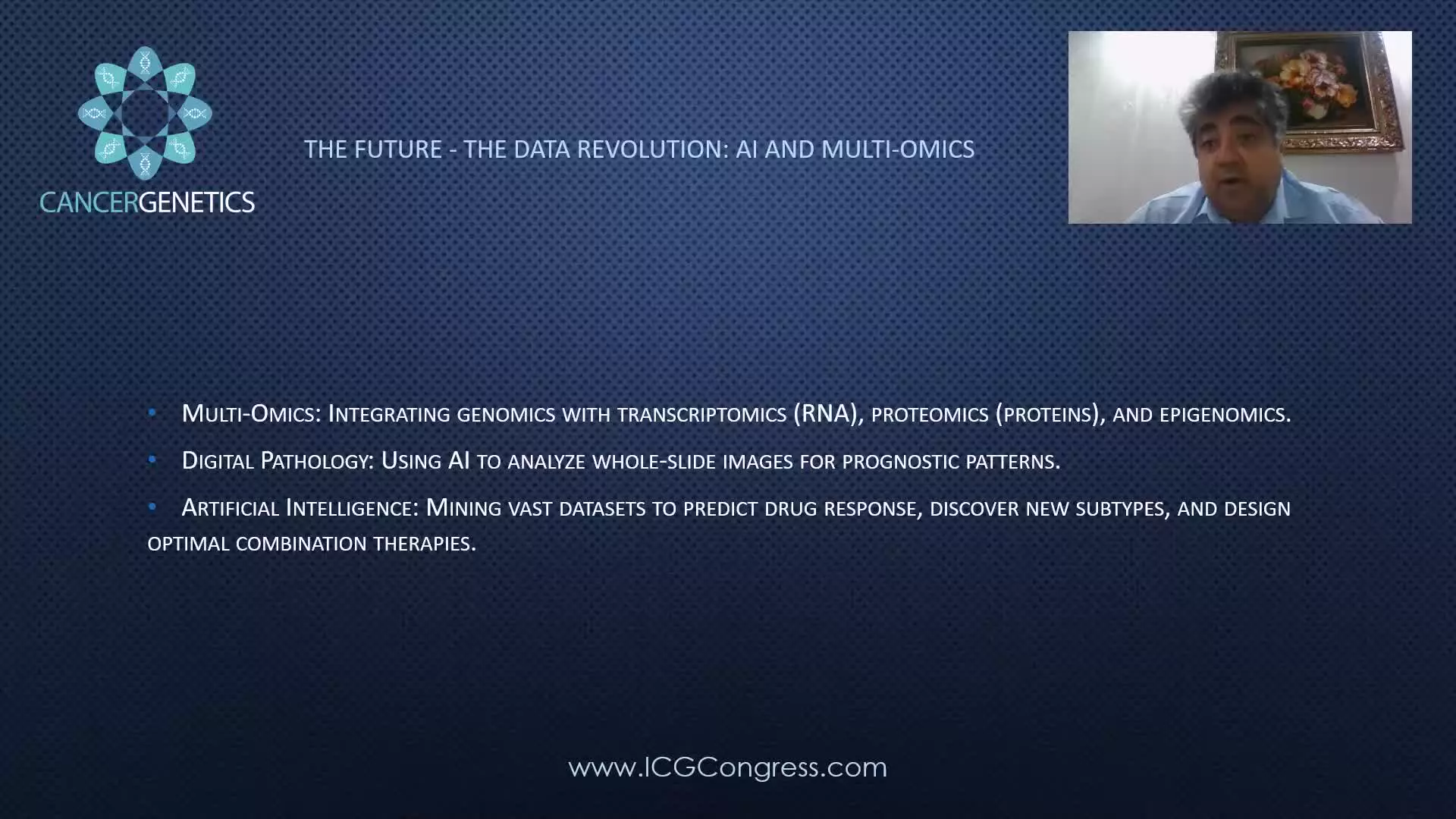 سخنرانی دکتر رضا شیرکوهی در دومین کنگره بین المللی ژنتیک سرطان