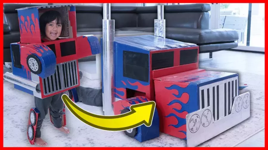 تبدیل شدن رایان به ربات ترنسفرمرز | دنیای رایان (قسمت 1270)