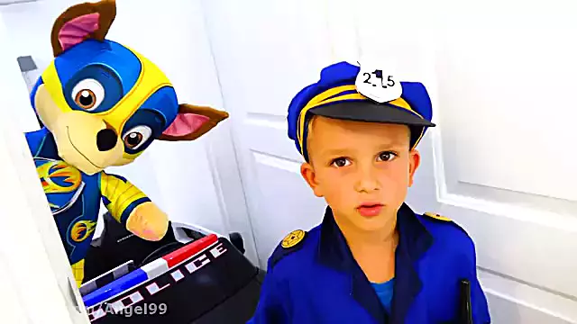 ولاد و نیکی کارتون|برنامه کودک | ولاد پلیس میشود...