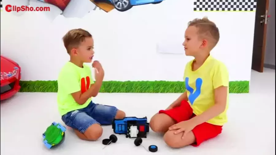 کارتون جدید ولاد و نیکیتا / کودک ولاد و نیکی / بریم خرید