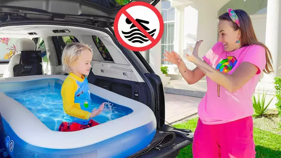 ولاد و نیکی جدید-ولاد چالش بادکنک آبی -برنامه کودک ولاد و نیکی کارتون سرگرمی