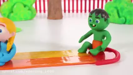 برنامه کودک خمیربازی - انیمیشن السا آنا - کارتون السا آنا