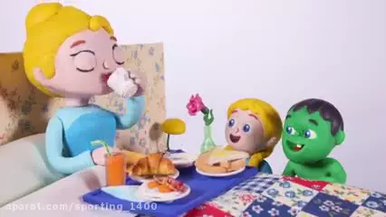 انیمیشن السا آنا - الساآنا - برنامه کودک خمیربازی