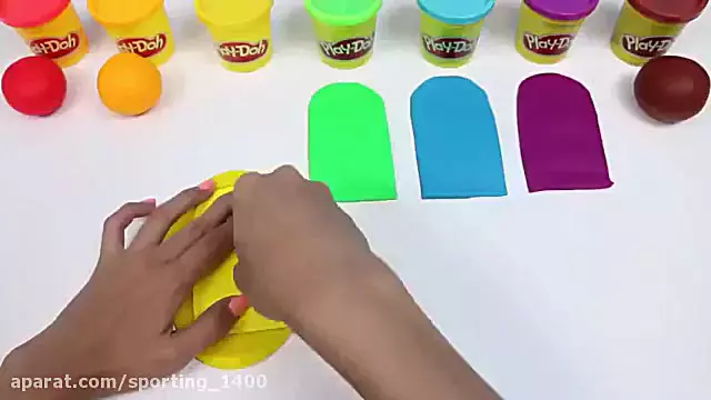 انیمیشن خمیربازی کودکانه