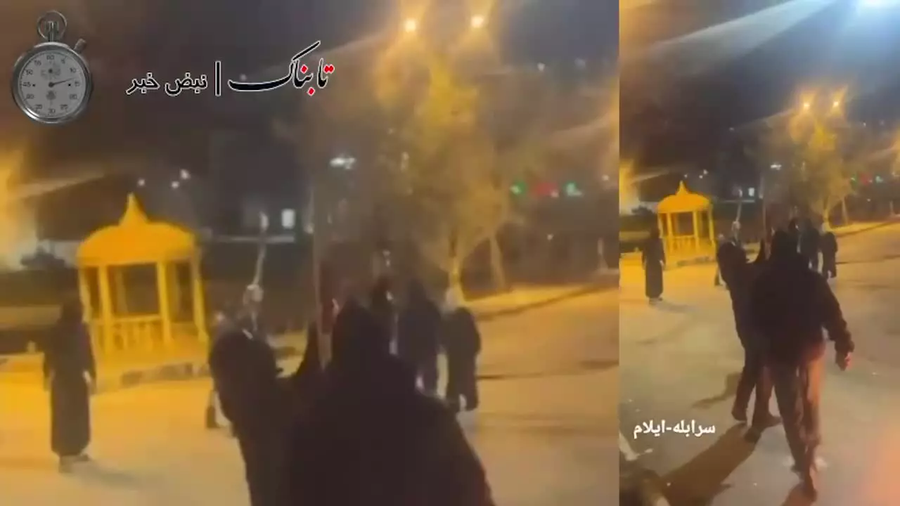 تیراندازی تروریست‌ها با کلاشنیکف در خیابان‌های ایلام