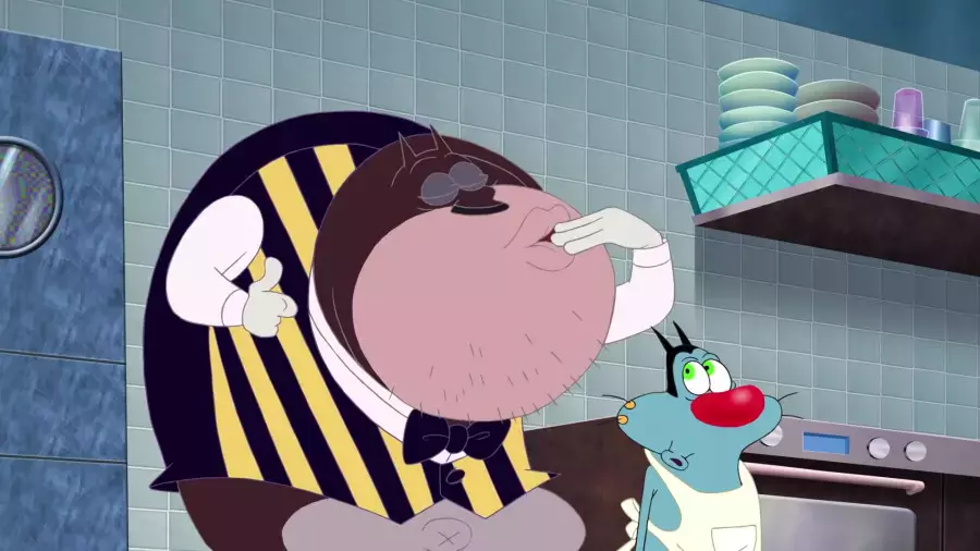 اوگی و دوستان(کیفیت عالی) قسمت ۵ اوگی آشپز میشود