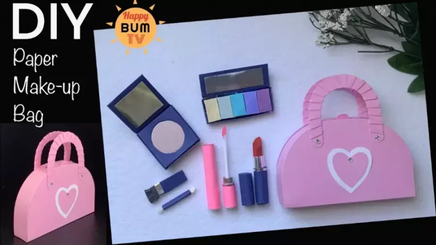 کاردستی‌های کیوت: لوازم آرایشی کاغذی فانتزی برای خلاقیت شما