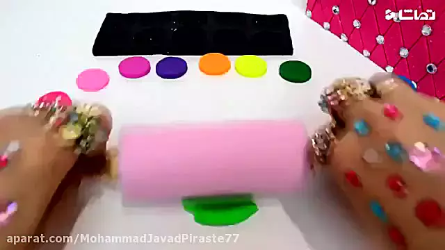 خمیر بازی لوازم آرایشی: دنیای خلاقیت و زیبایی دخترانه