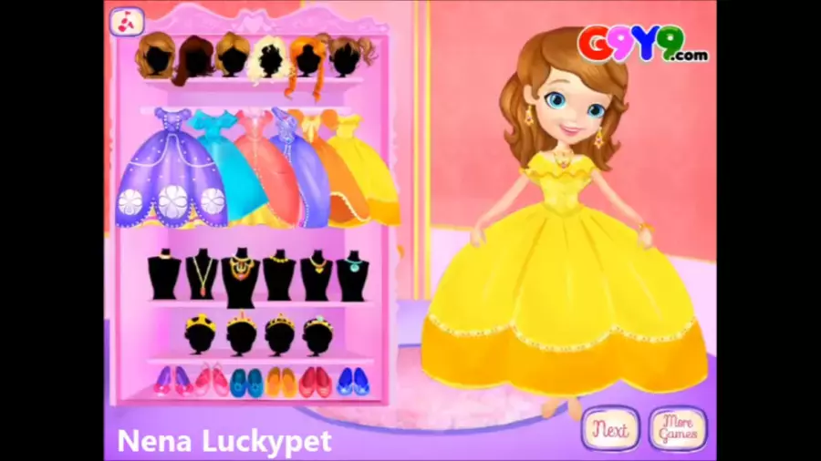 بازی آرایشی دخترانه با پرنسس سوفیا - دنیای زیبایی و سرگرمی