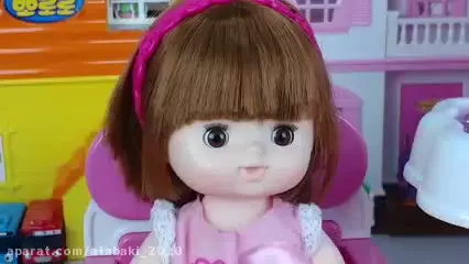 بازی دخترانه: آرایش و مدل موی عروسک‌های جذاب نی نی!