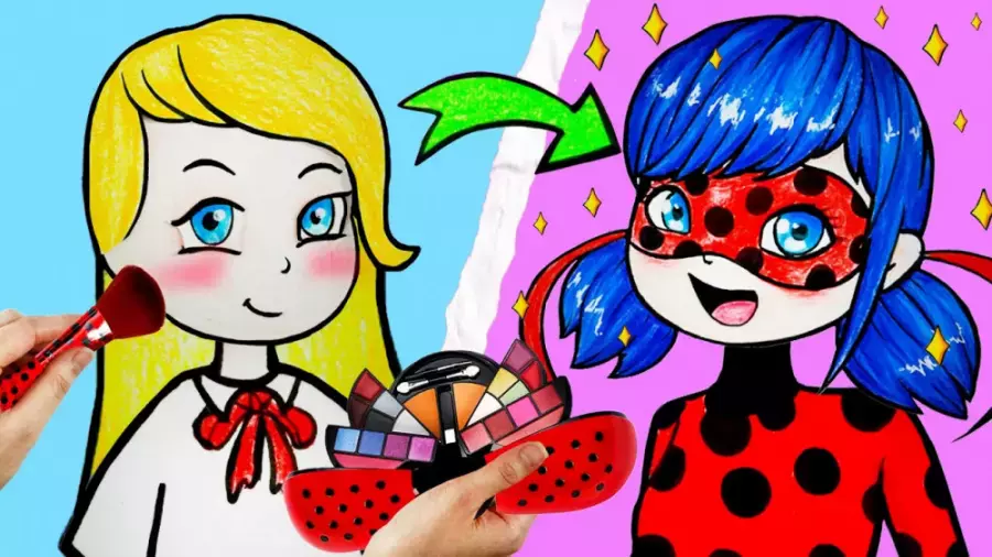 تبدیل آرایش باربی به کفشدوزک: ایده‌های جذاب و دخترانه