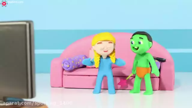 کارتون خمیربازی السا آنا - الساآنا - برنامه کودک الساآنا