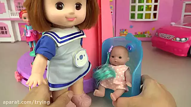 سالن زیبایی مو: بازی آرایشی دخترانه برای کوچولوها