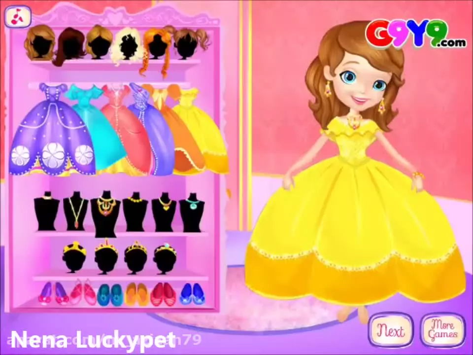 بازی‌های زیبایی با پرنسس سوفیا: دنیای آرایشی دخترانه