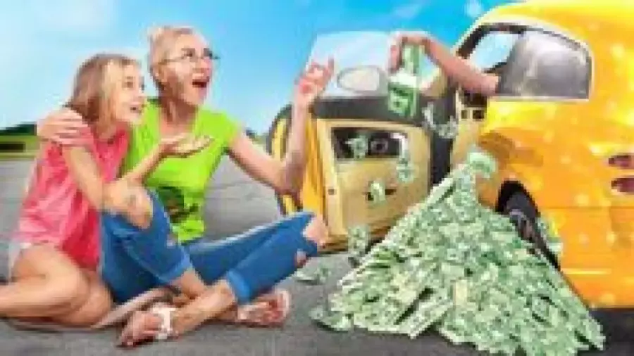 تفریح و سرگرمی ::  ترفند تروم تروم - بچه میلیاردر برای سرگرمی