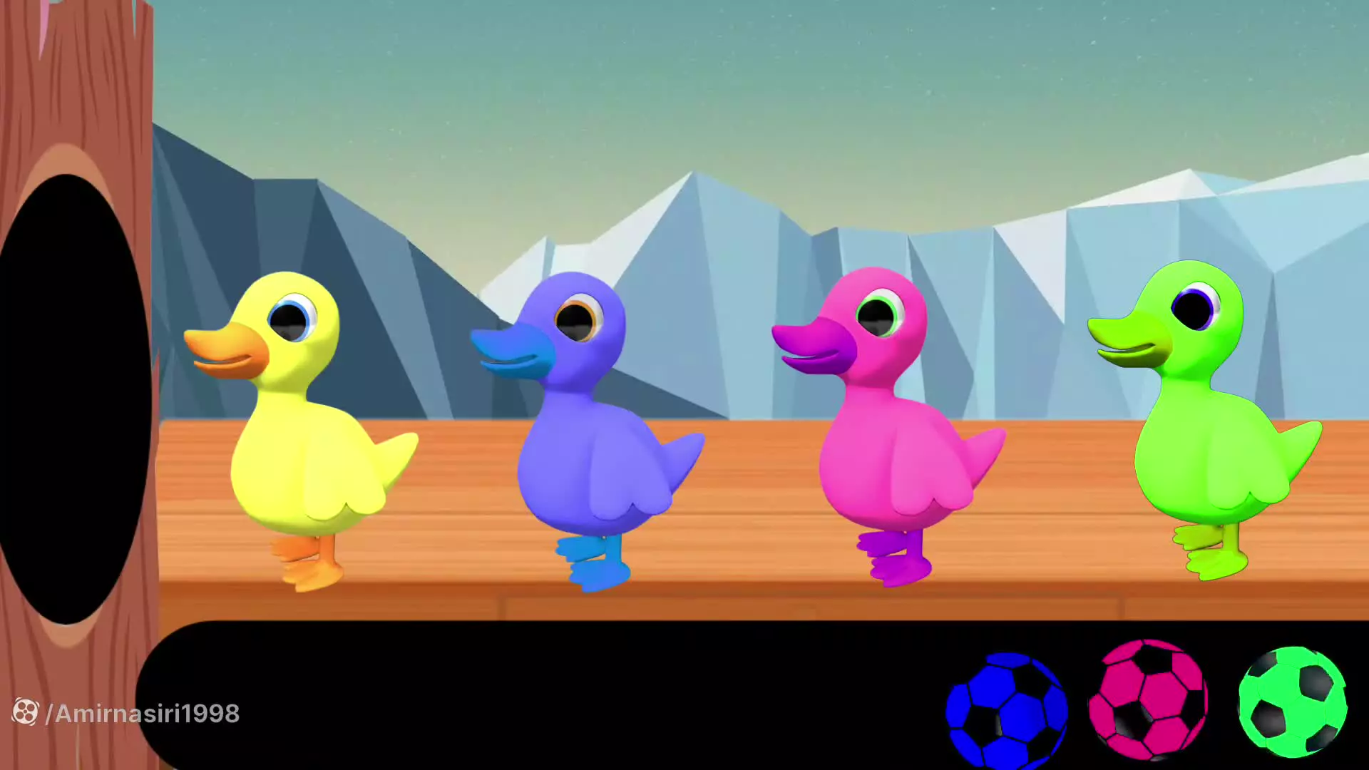 رنگ‌آمیزی با شادی: آموزش رنگ‌ها به کودکان با آهنگ و توپ‌های رنگی!